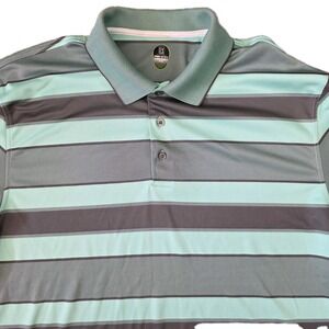 PGA TOUR Pro Series Athletic Fit Golf Polo Shirt Mens Size XXL Green Performance